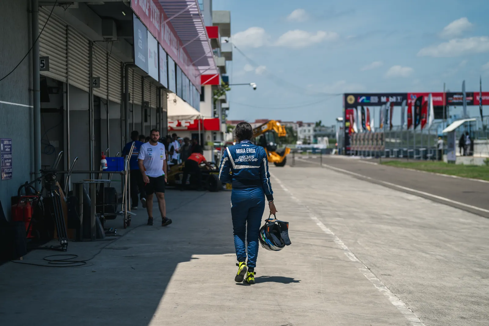 2023, P2 podium in JK Tyre NRC